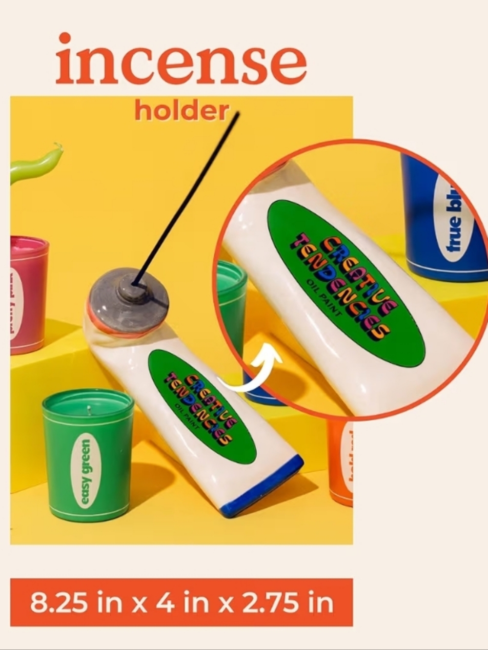 ban.do Incense Stick Holder, Unique Incense Holder, Incense Burner Holder